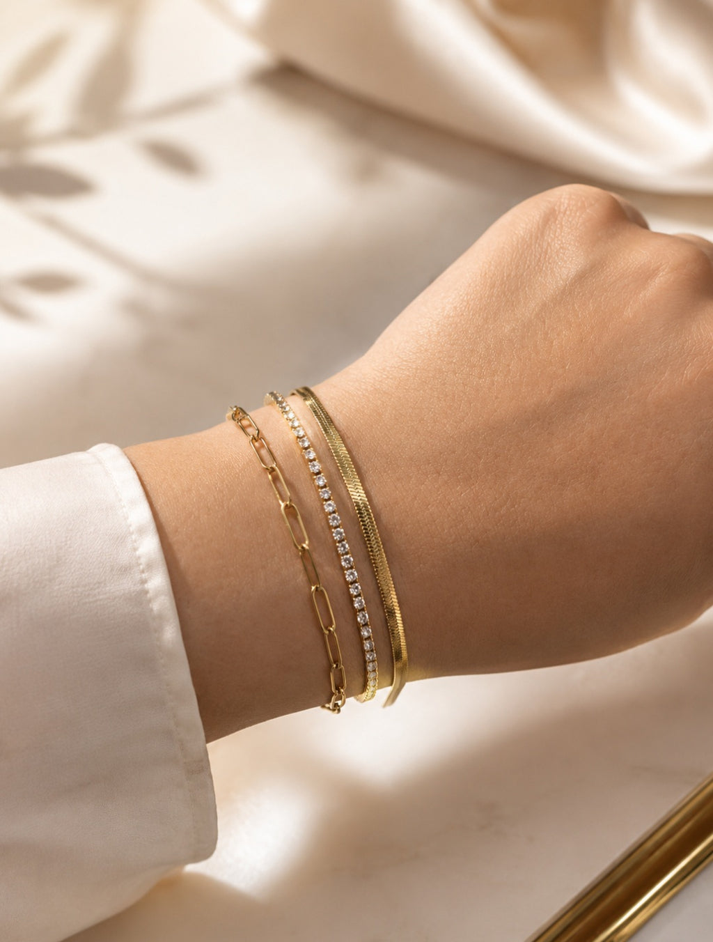 Trinity Chain Bracelet