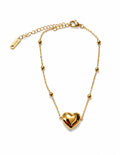 Golden Heart Bracelet