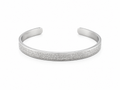 Psalm 91 Silver Cuff Bracelet