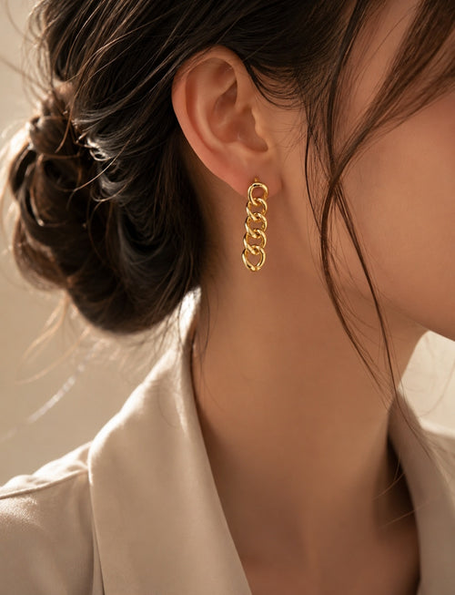 Chain Link Earrings