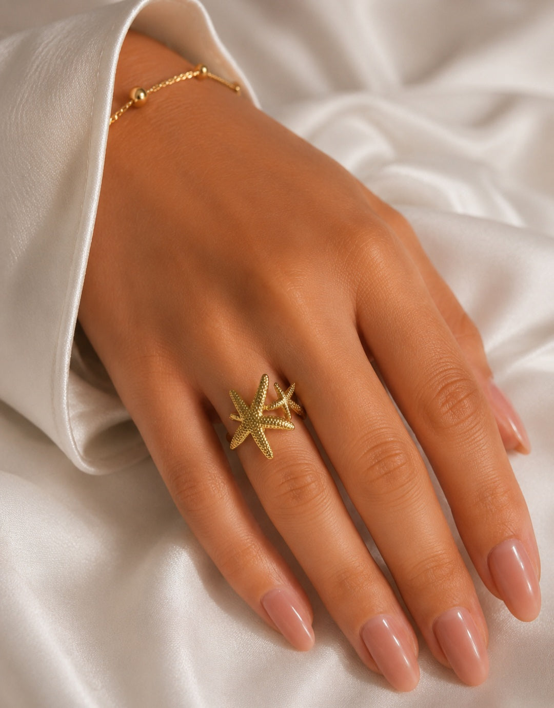 Starfish Ring – Gold Stainless Steel