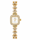 Lumière Gold Watch – White Dial