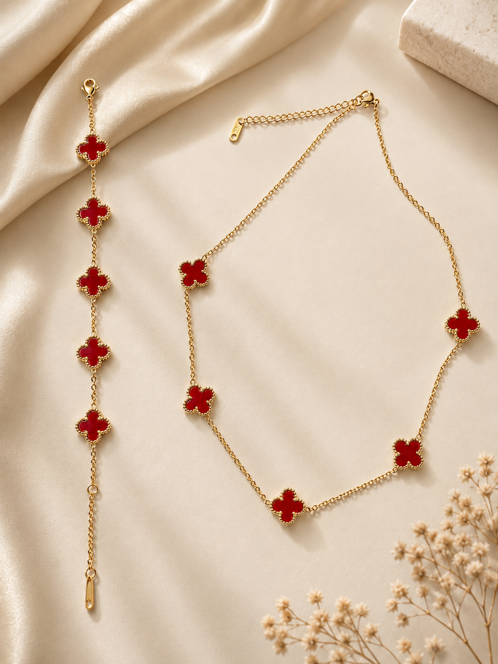 Ruby Clover Set