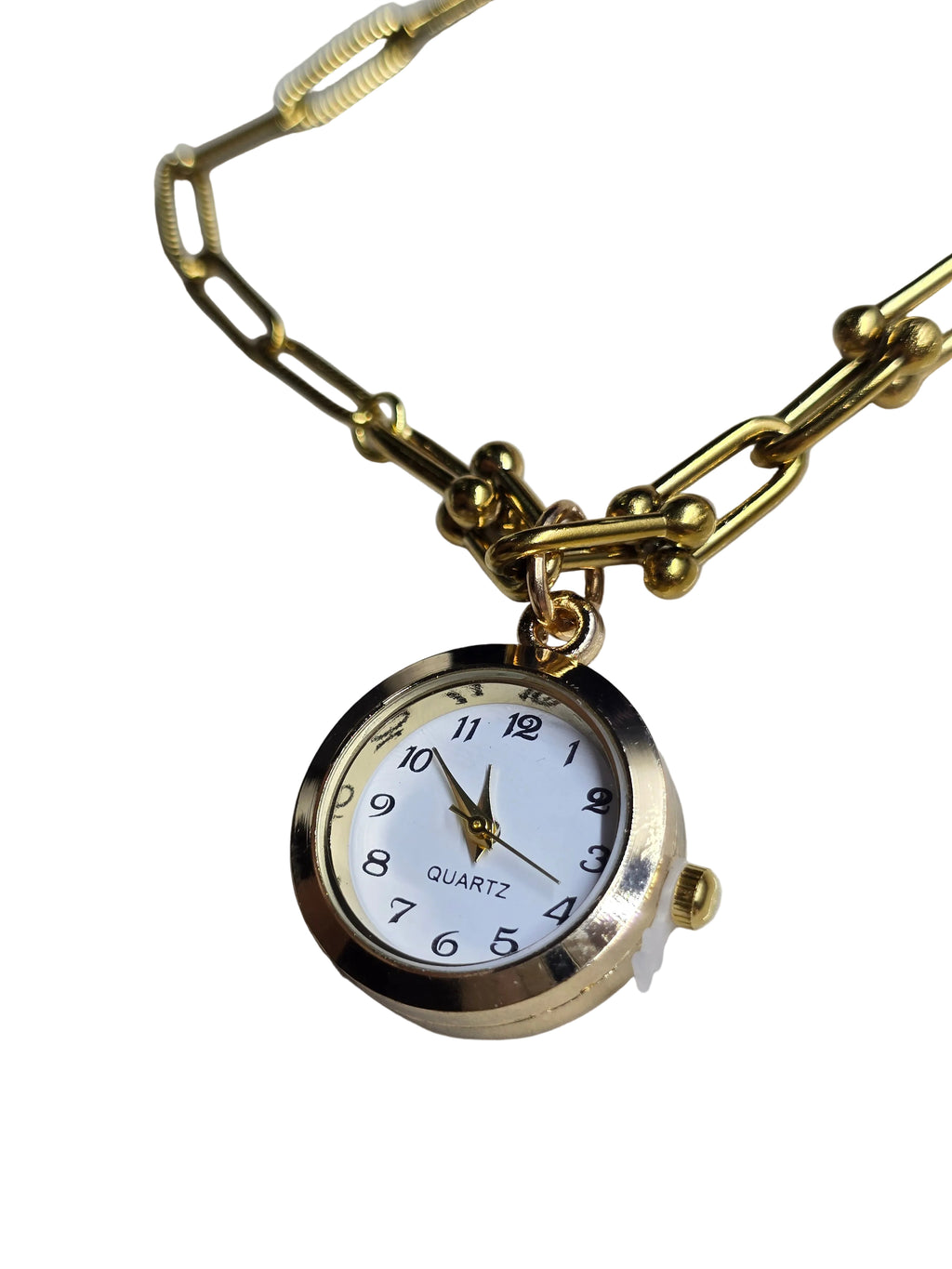 Quartz circle Tiff-any like watch Stainless-Steel.
