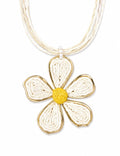 Bloom White Daisy Flower Necklace