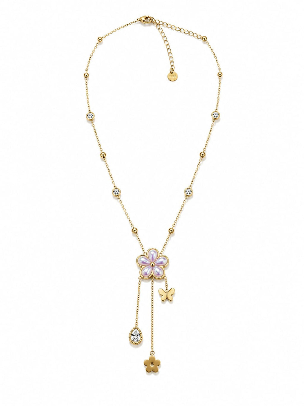 Lily Bloom Necklace .
