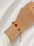 Luxury Clover Bracelet Collection – 316L Stainless Steel