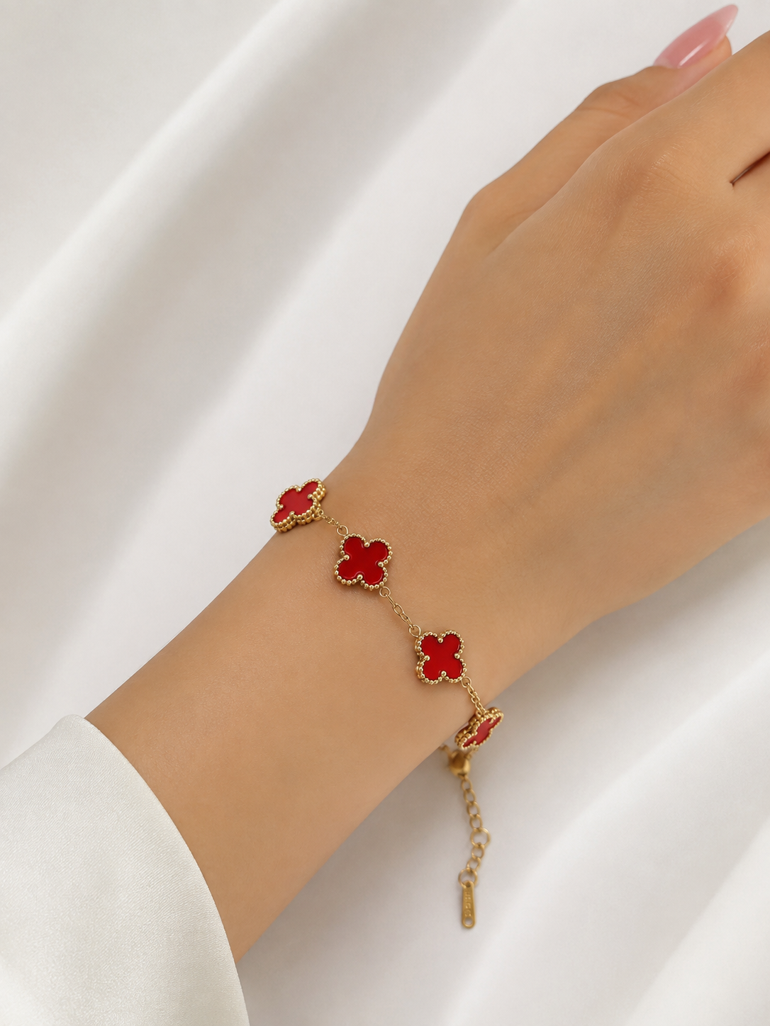 Luxury Clover Bracelet Collection – 316L Stainless Steel
