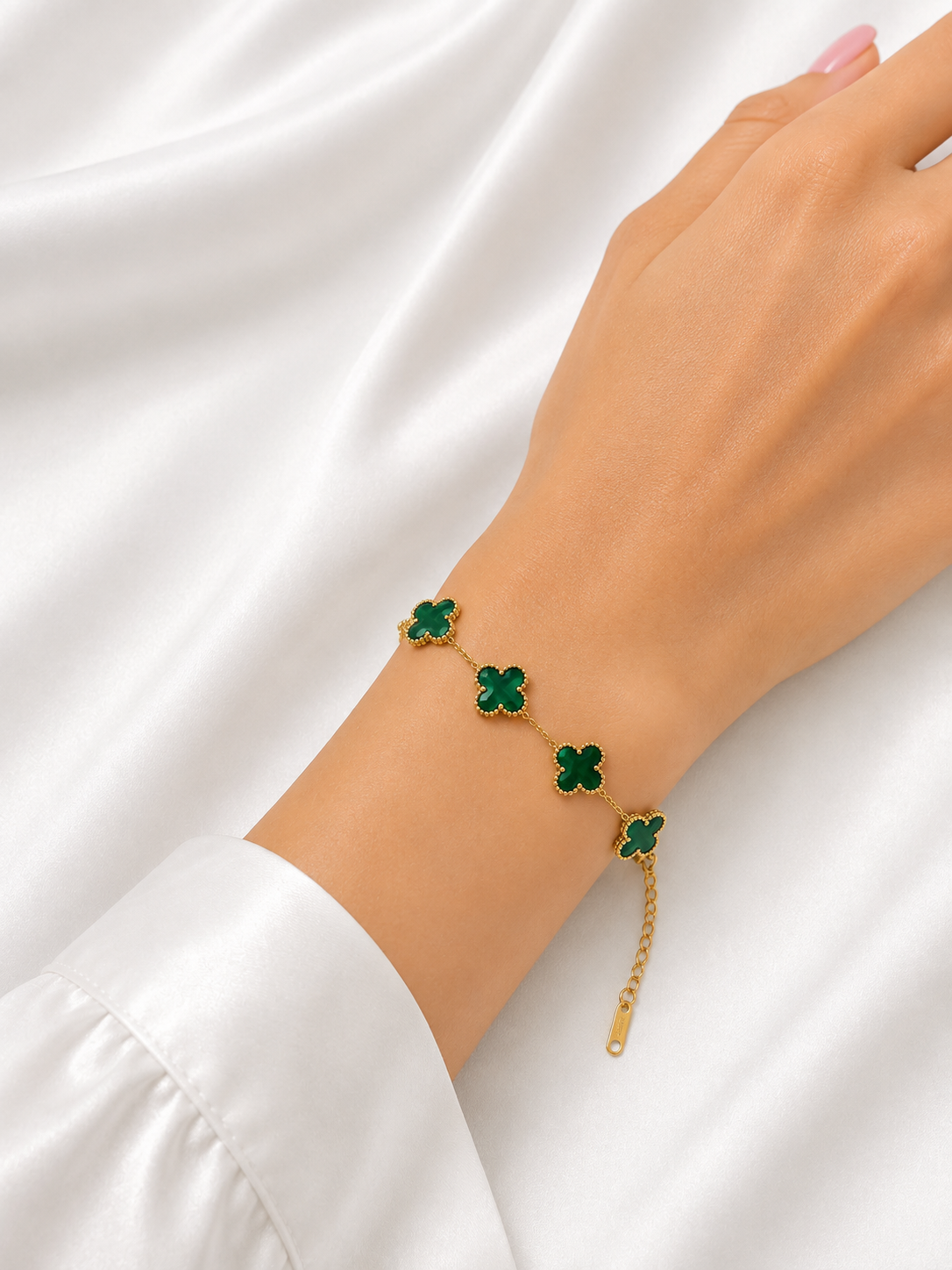 Luxury Clover Bracelet Collection – 316L Stainless Steel