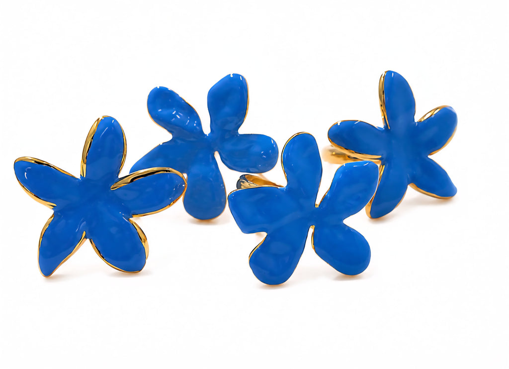 Azure Blossom Ring