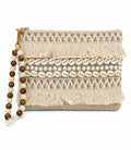 Boho Pearl & Shell Clutch