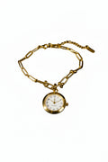Quartz circle Tiff-any like watch Stainless-Steel.