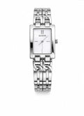 Imperial Glow Silver Watch + Box &Bag Gift.
